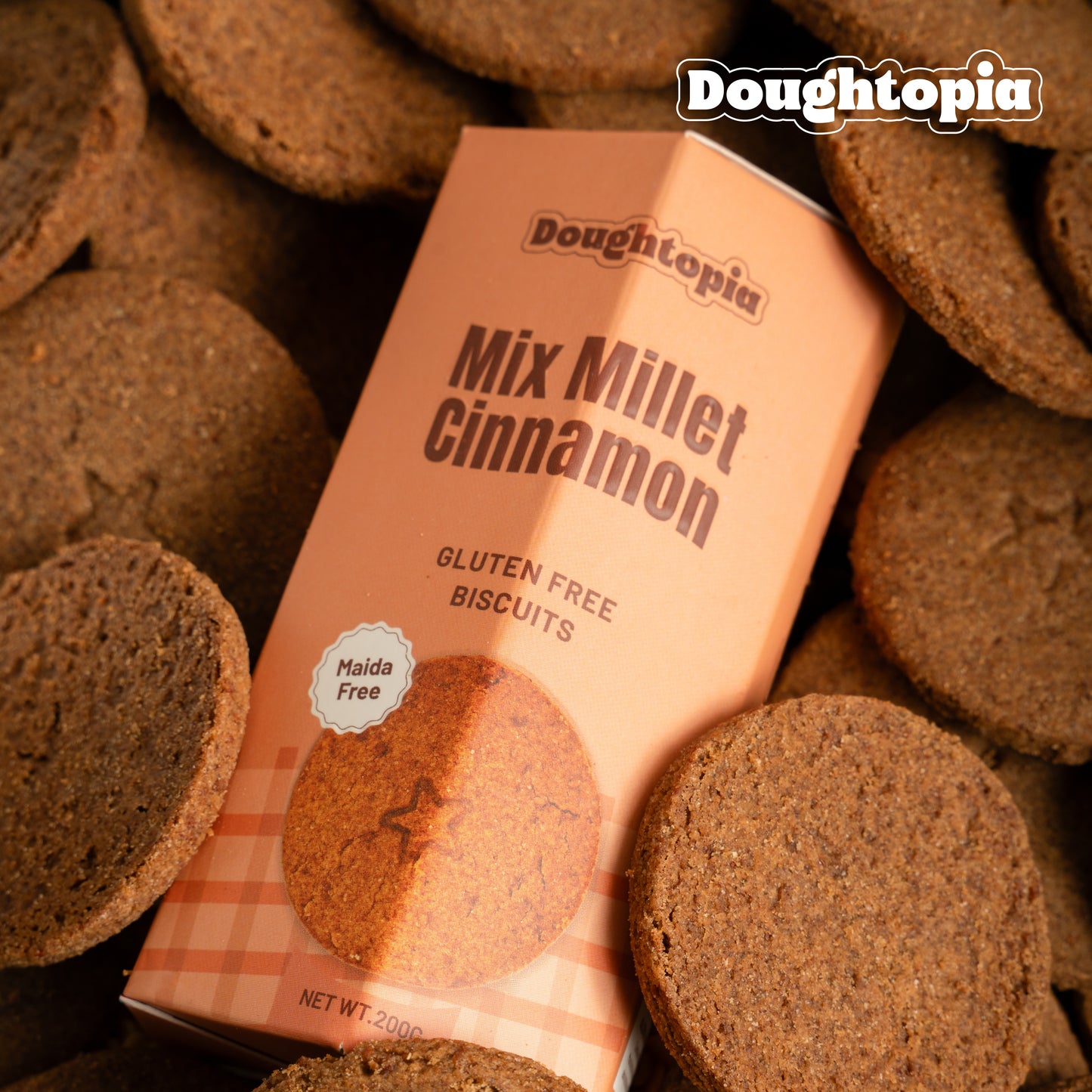Mixed Millets Cinnamon Biscuits