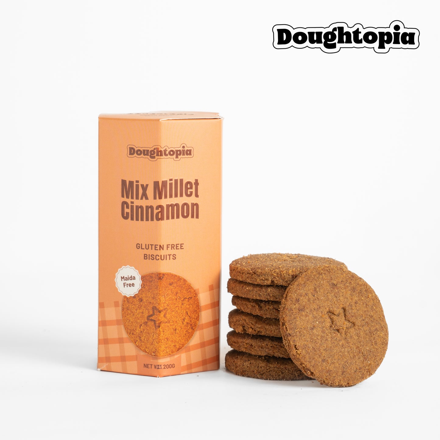 Mixed Millets Cinnamon Biscuits