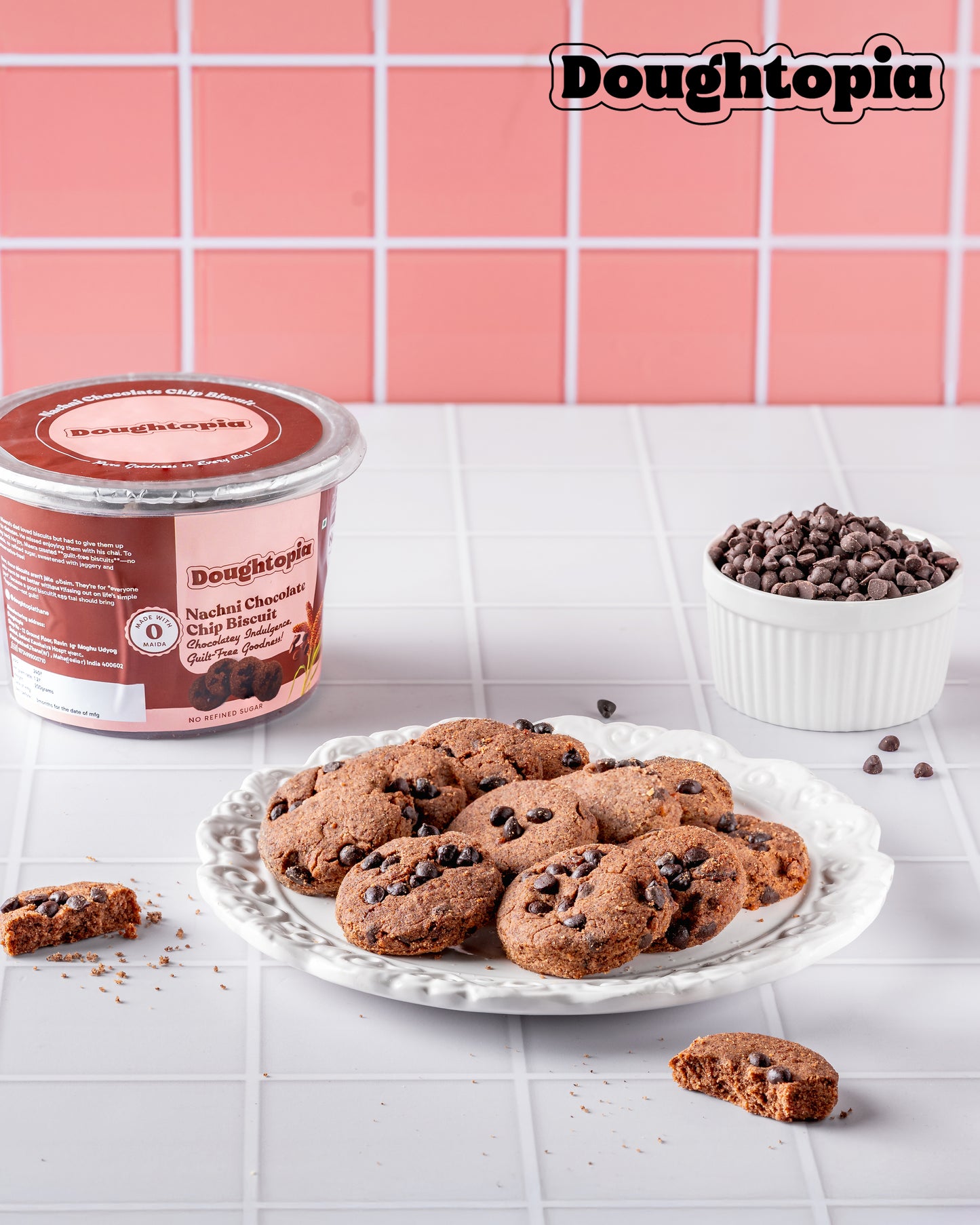 Nachni Chocolate Chip Biscuit