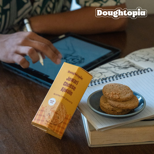 Jwari Cheese Ajwain Biscuit